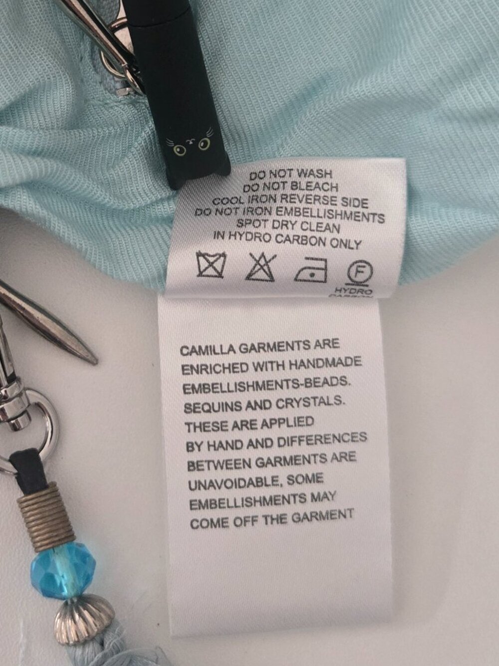 Camilla Electron Libre Small Canvas Clutch - Picture 7 of 7